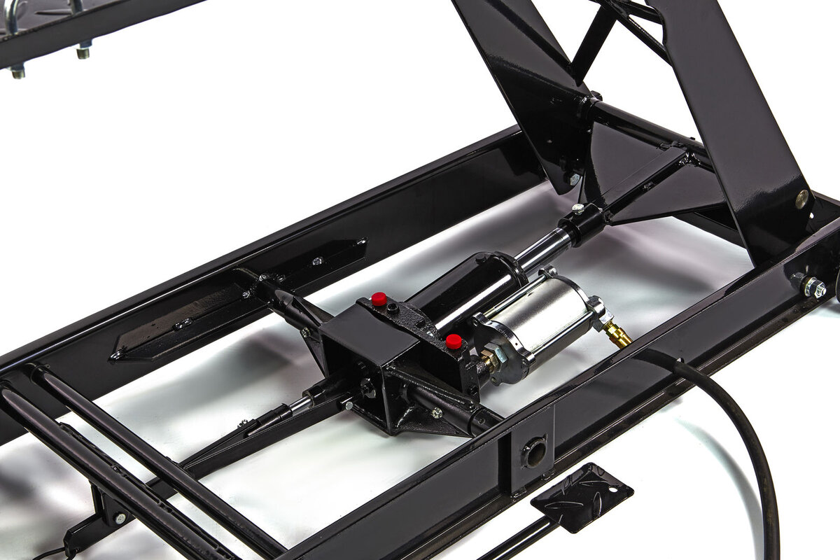 HBM 300 Motor Heisbord Hydraulisk og Pneumatisk - SVART