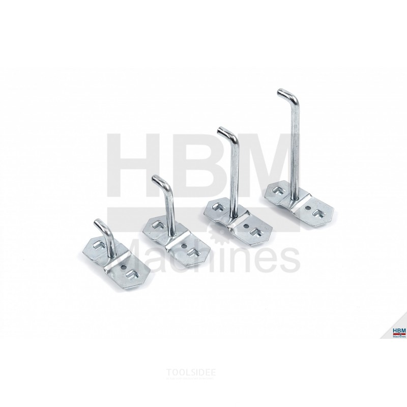 HBM Einzelhaken für Werkzeugwand 25 x 6 mm