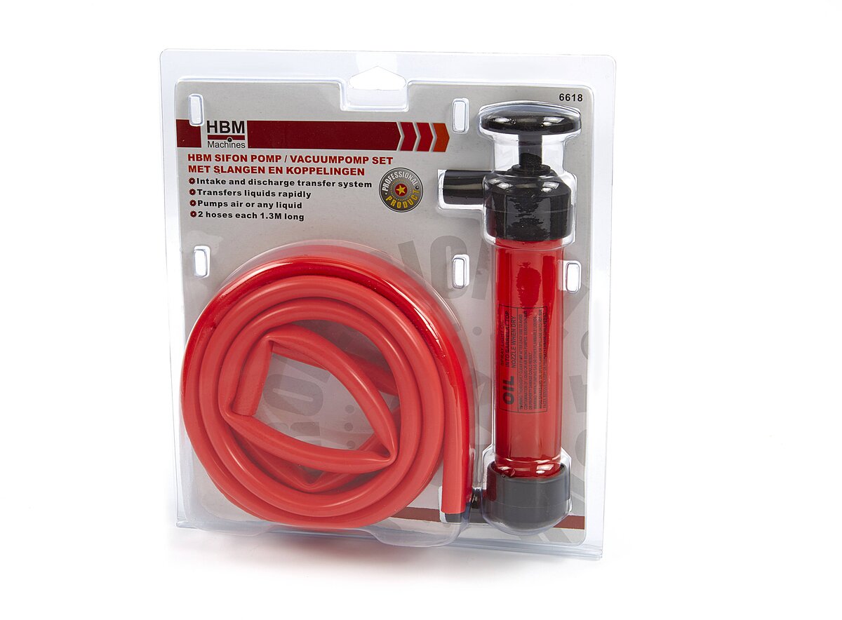 HBM Siphon pumpe / Vakuumpumpe / Spakpumpe sett med slanger og koblinger HBM Siphon pumpe / Vakuumpumpe / Spakpumpe sett med slanger og koblinger