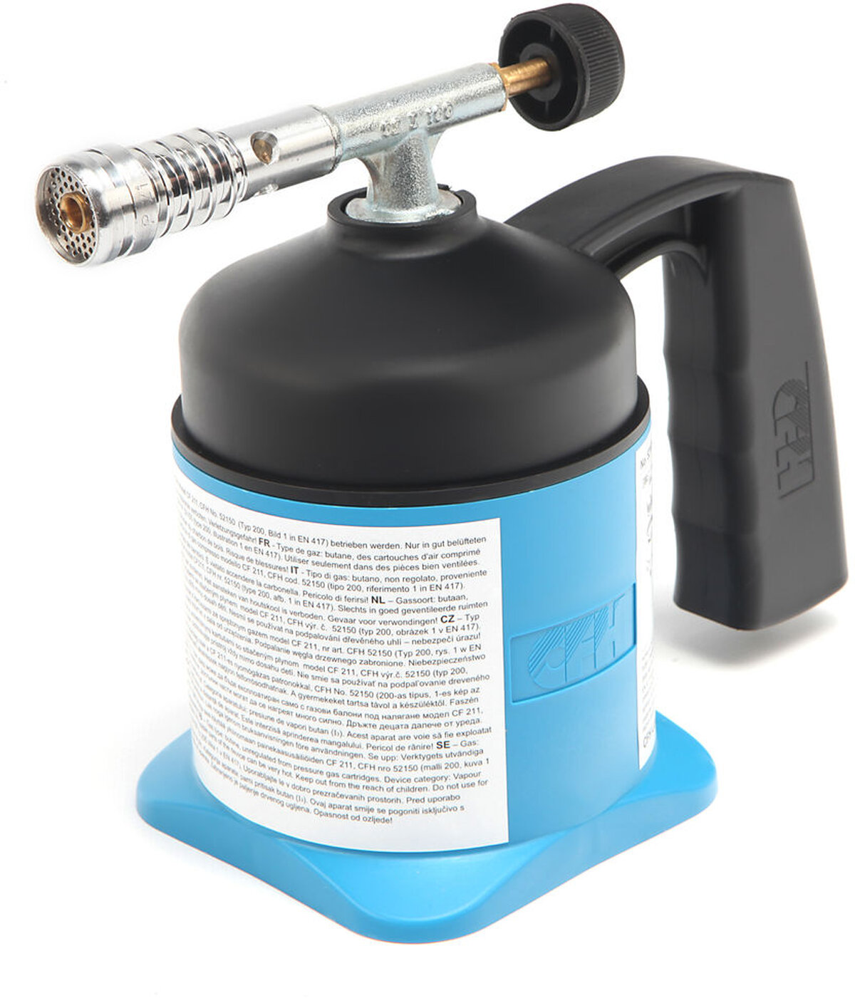 CFH Loddebrenner LM 1000, Incl. 5 gassbeholdere CFH Loddebrenner LM 1000, Incl. 5 gassbeholdere