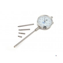 HBM analog dial gauge 0.01 mm stroke 10 mm including 5 extension pins HBM analog dial gauge 0.01 mm stroke 10 mm including 5 extension pins