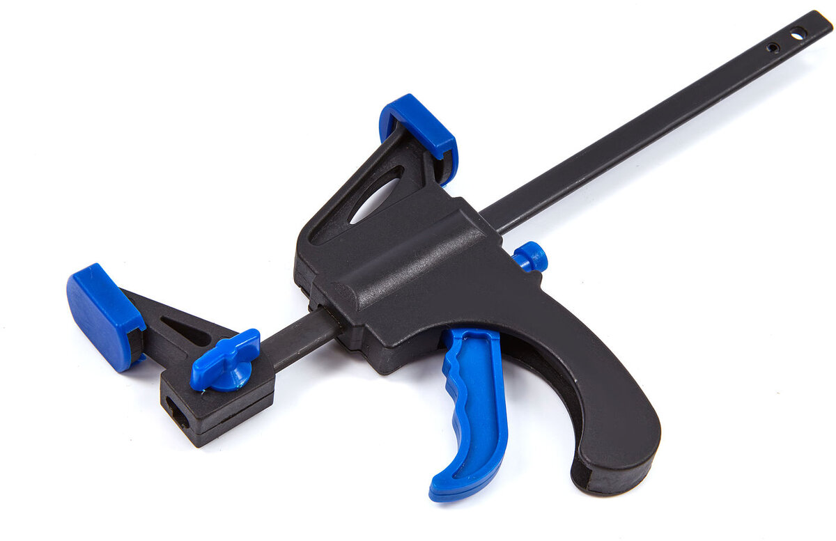 HBM 100 mm Leimzwinge mit 1-Hand-Bedienung