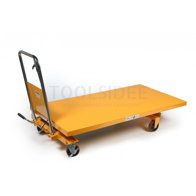 HBM 500 kg. large mobile work table / lifting table