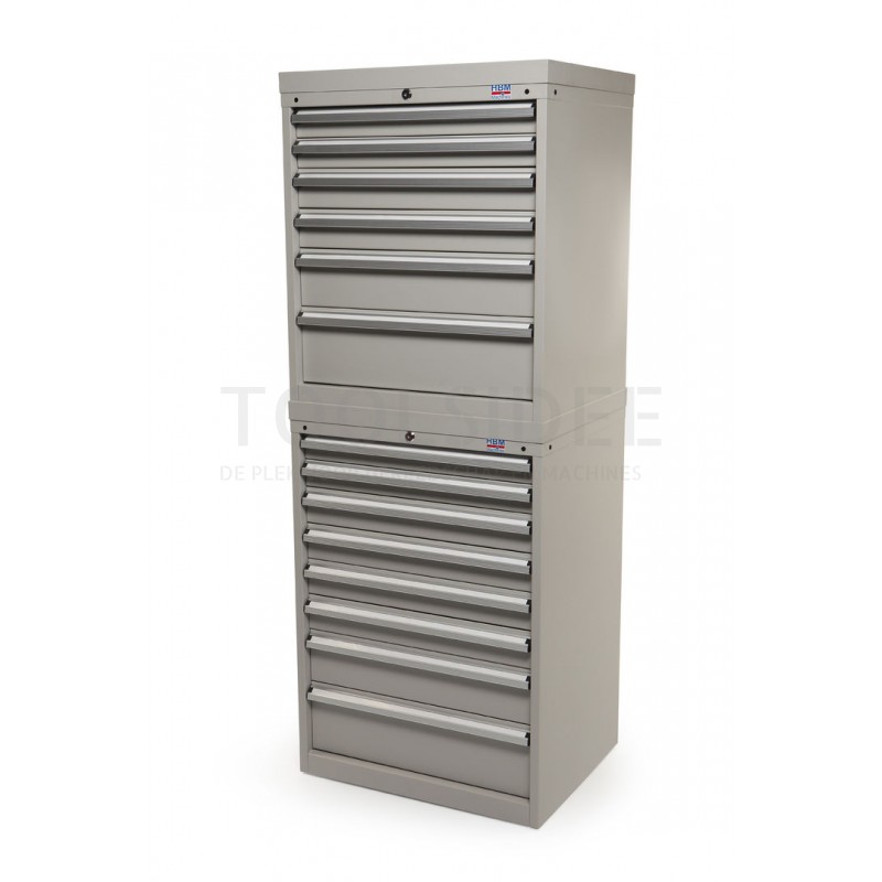 HBM 8 drawers profi tool cabinet 88 x 58 x 100 cm.