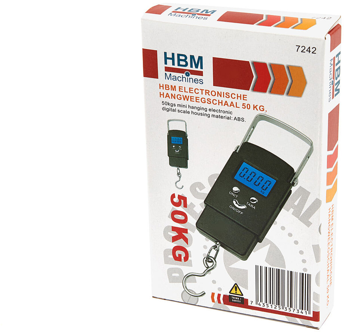 HBM elektronisk hengeskala 50 kg.