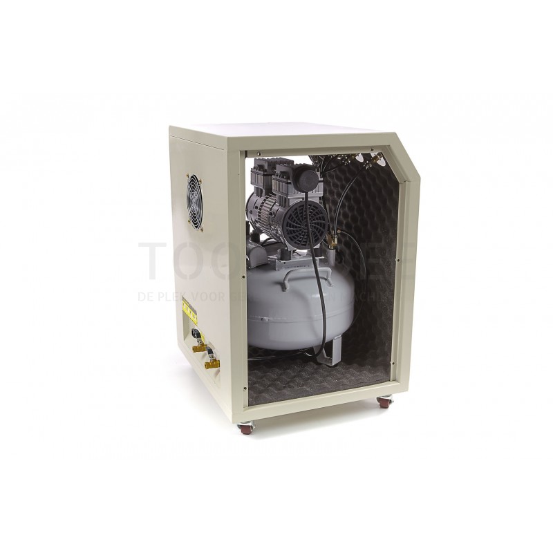 HBM dental 30 liter professional low noise compressor