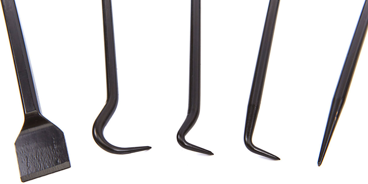 HBM 9 stykke profesjonelle kroker og spatelsett HBM 9 stykke profesjonelle kroker og spatelsett