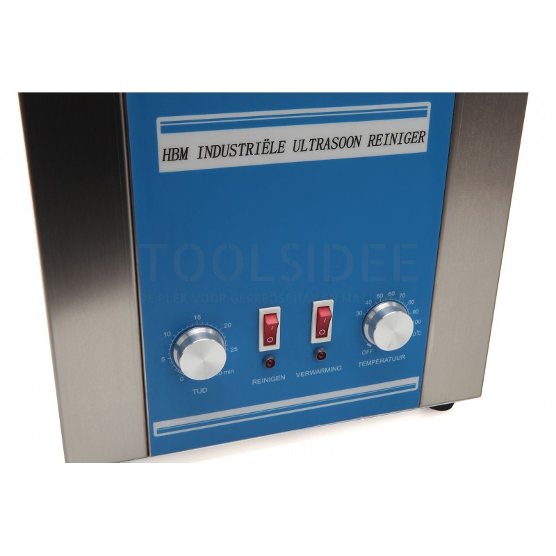 Limpiador Industrial HBM 13 litros por ultrasonidos
