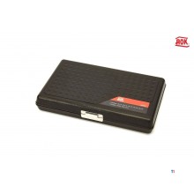 Aok 8-delad professionell precisionsskruvmejsel set philips - platt