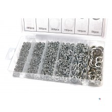 HBM 1200 Piece Spring Rings Assortment