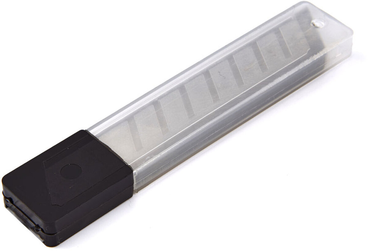 Zehnteiliger Satz Ersatz-Abbrechklingen von HBM (18 Millimeter)