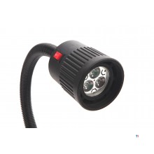 Hbm ledet maskinlampe med fleksibel hals