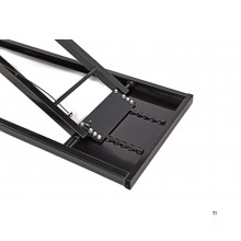 HBM 500 motor lift table - black