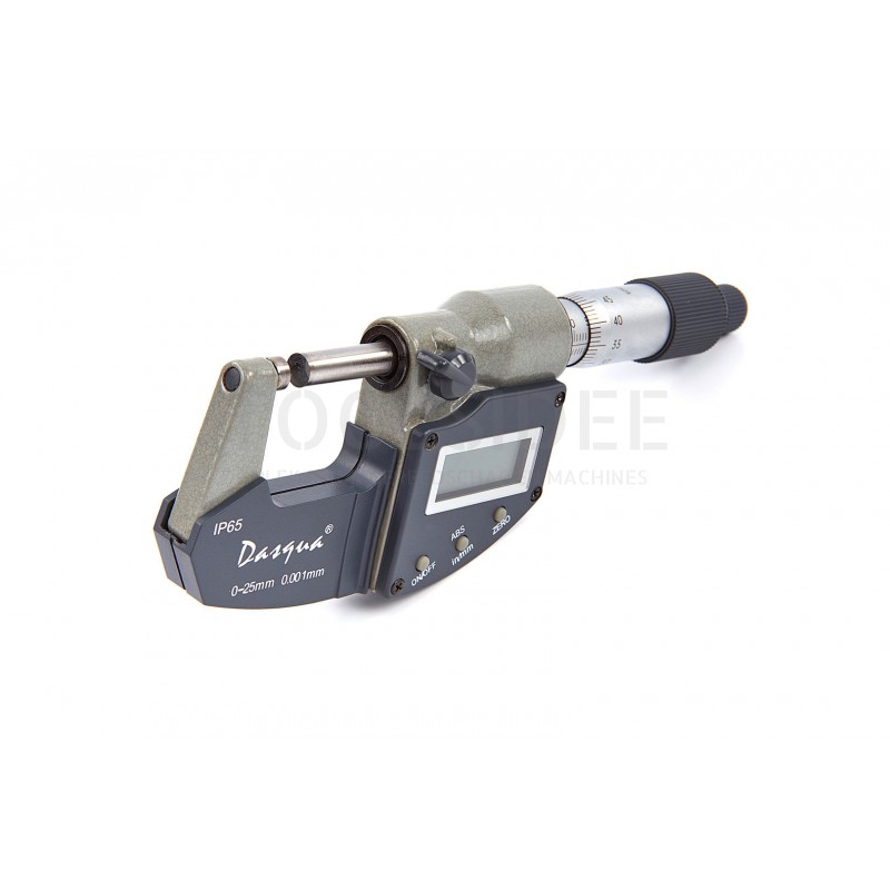 Dasqua Professionele Digitale IP 65 Quick Buiten Micrometer