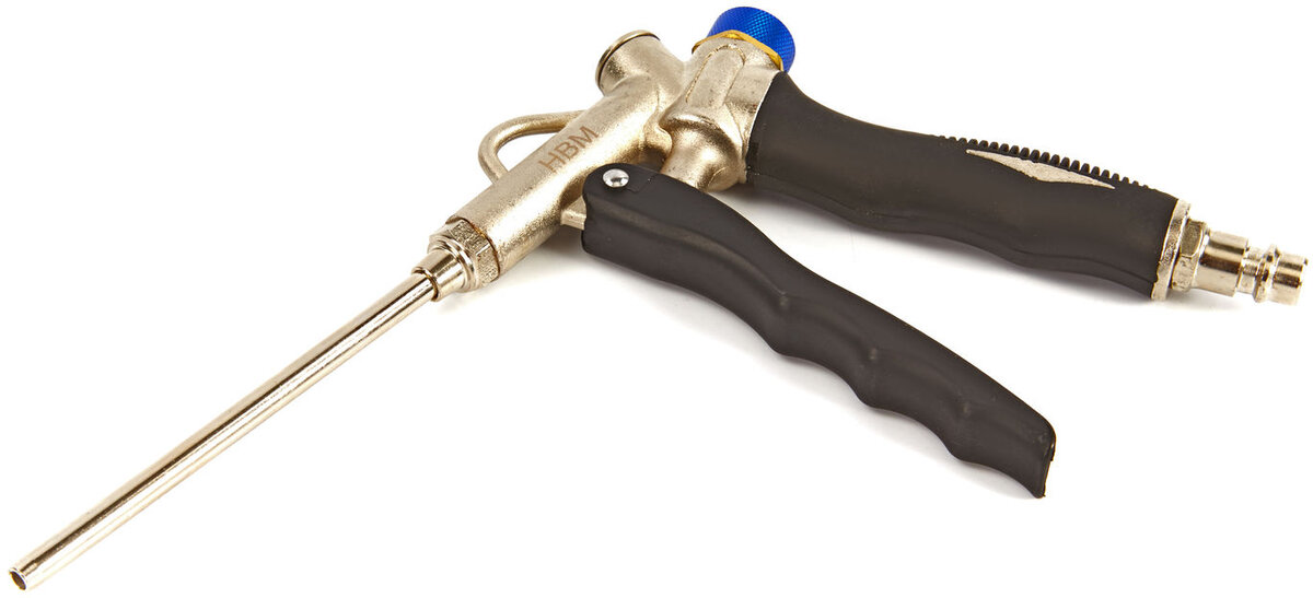 Soufflette professionnelle HBM avec nez long / court et régulateur de pression