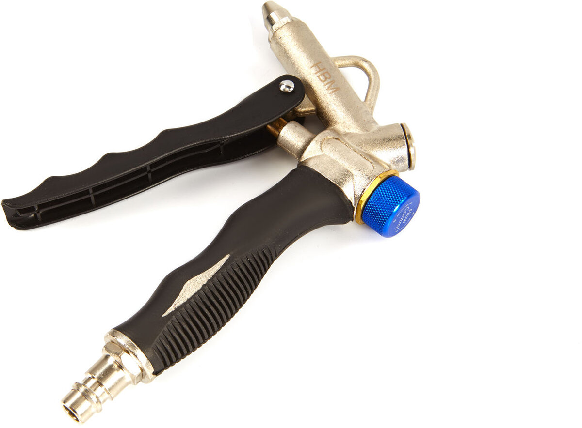 Soufflette professionnelle HBM avec nez long / court et régulateur de pression