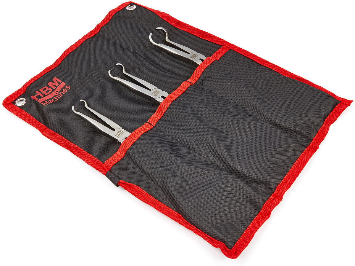 HBM Profi 275 mm. 3 Delige Bougiedop, Bougietang Tangenset