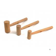HBM Conjunto de 3 piezas Martillo de madera