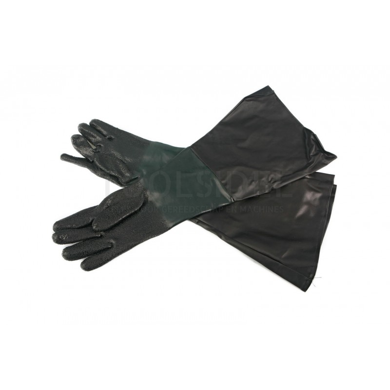 HBM universal set of gloves for blast cabinet