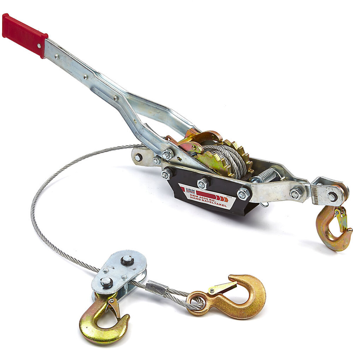  HBM 4000 kg. Käsi räikkänostin