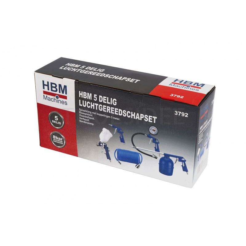 HBM 5-piece air tool set