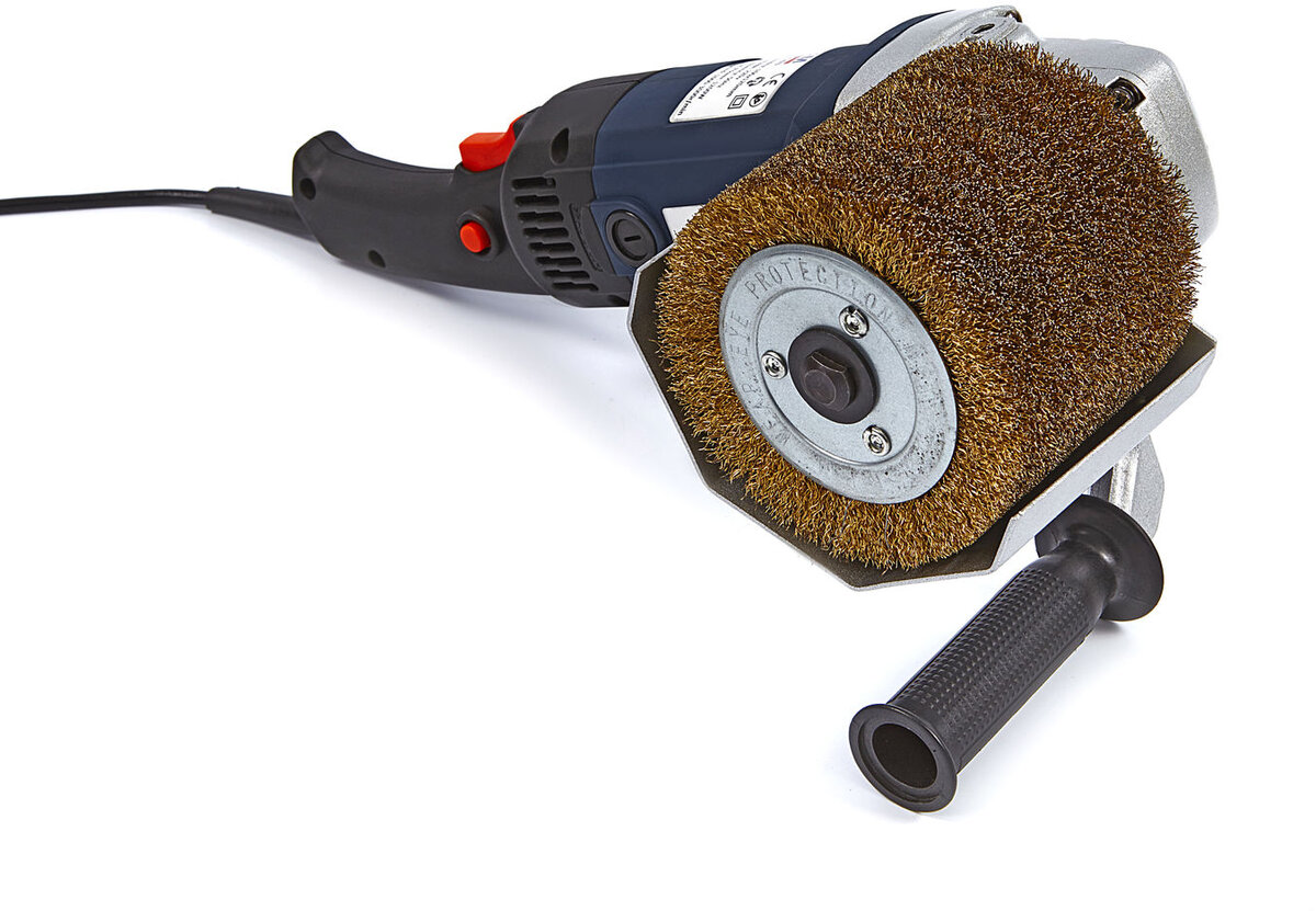 HBM Stahlbürste für Satiniermaschine 100 x 115 mm