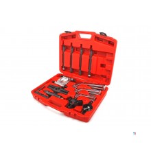 HBM 23-piece hydraulic pulley puller set and bearing puller set