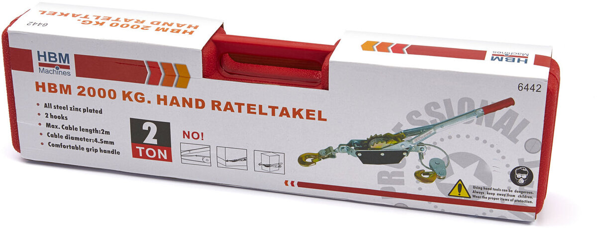 HBM 2000 kg. Håndsporhøyde HBM 2000 kg. Håndsporhøyde