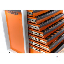 BETA c24s 8 / o tool trolley with 384-piece easy foam inlay