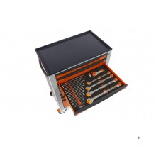 BETA c24s 8 / o tool trolley with 384-piece easy foam inlay