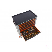 BETA c24s 8 / o tool trolley with 384-piece easy foam inlay