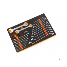 BETA c24s 8 / o tool trolley with 384-piece easy foam inlay