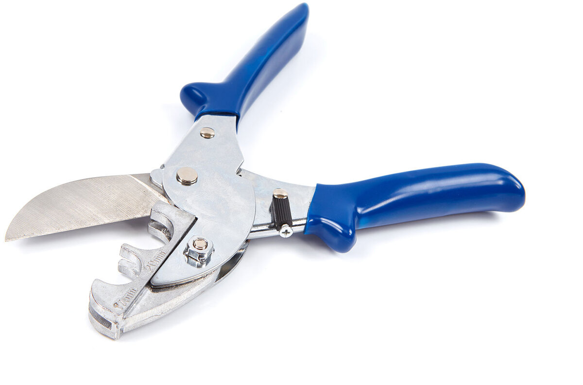 Hbm 6-delad PVC-skärsats med flera huvud och sockeltång