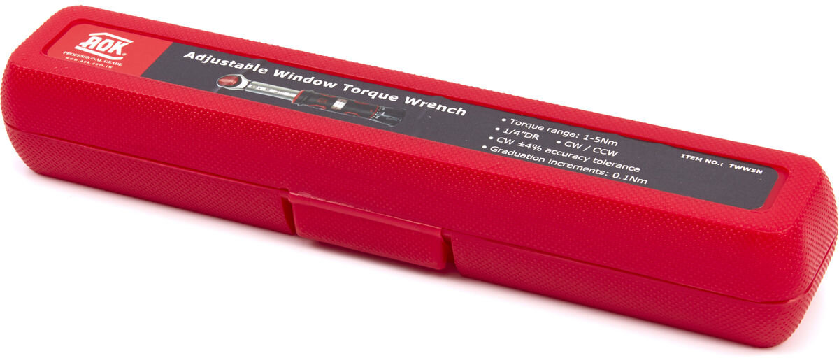  AOK 1/4 Profi momenttiavain 1-5 NM