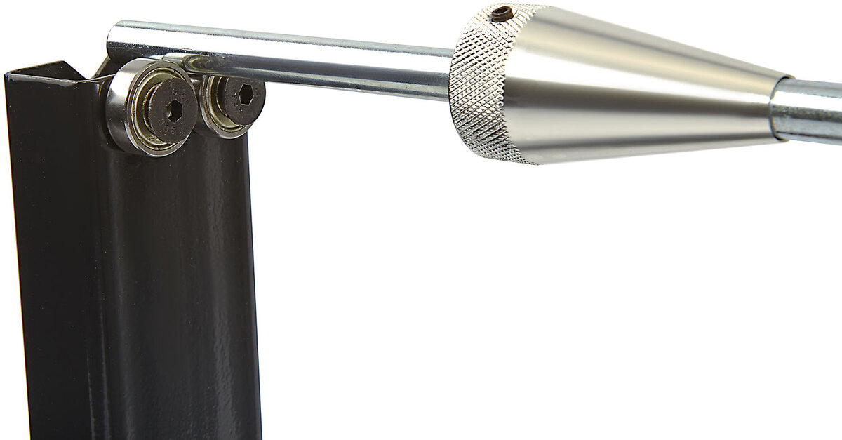 HBM motorsykkeldekkbalanseringsenhet med justerbare ben