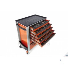 BETA c24s 7 carrelli portautensili con inserto easy foam in 329 parti