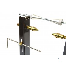 HBM Deluxe motorsykkeldekkbalanseringsenhet med justerbare ben