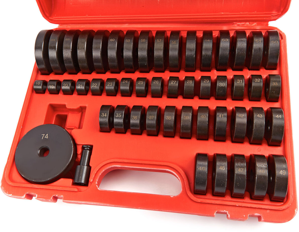 HBM 51 stykke hjullager og pakning demontering sett 18 - 65 mm.