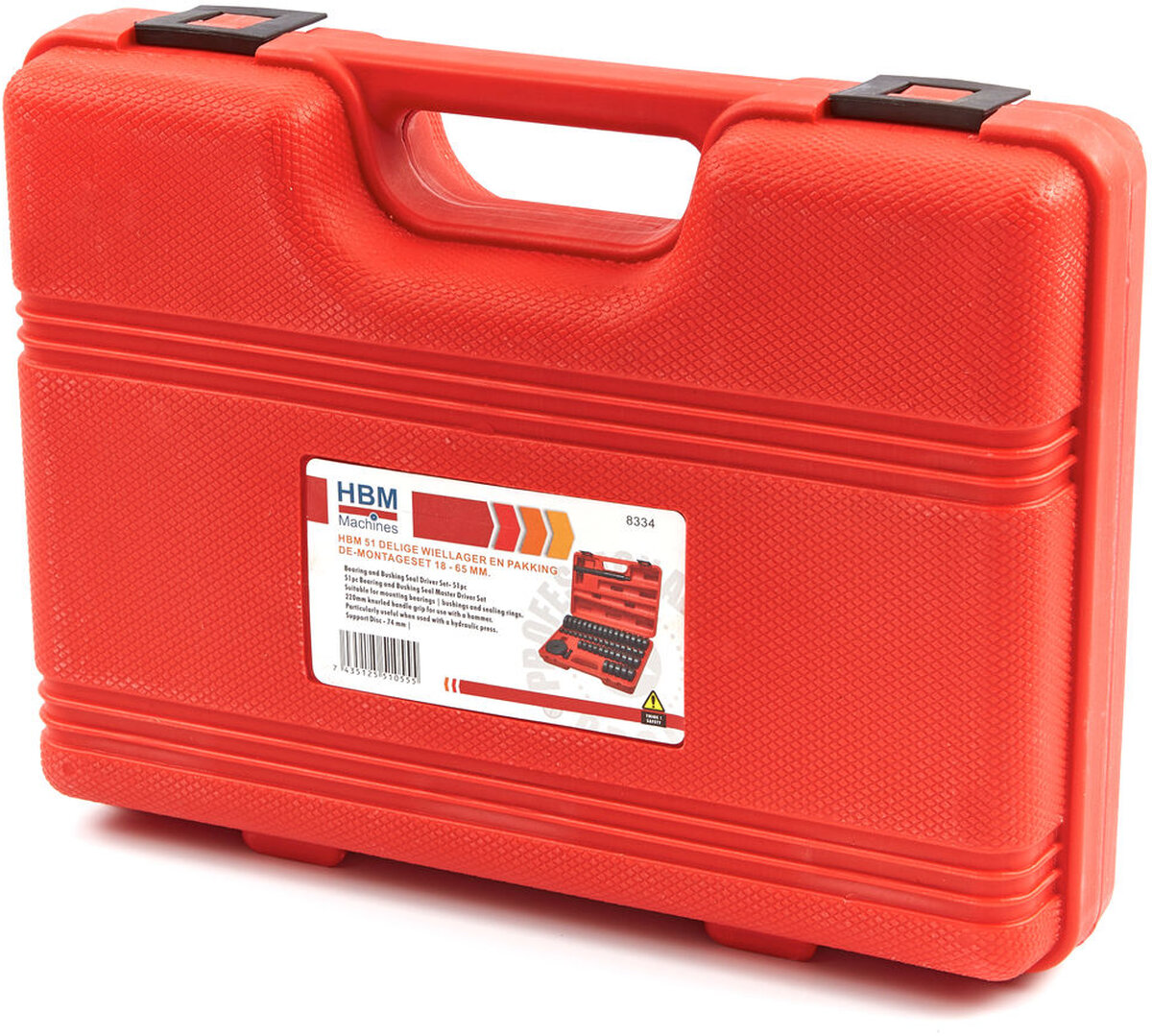 HBM 51 stykke hjullager og pakning demontering sett 18 - 65 mm.
