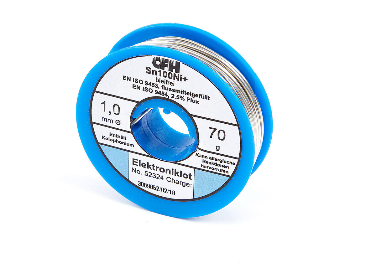 CFH Elektronisk loddemetall EL 324 blyfri 70g CFH Elektronisk loddemetall EL 324 blyfri 70g