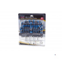 HBM 37-piece professional screwdriver and bit set HBM 37-piece professional screwdriver and bit set