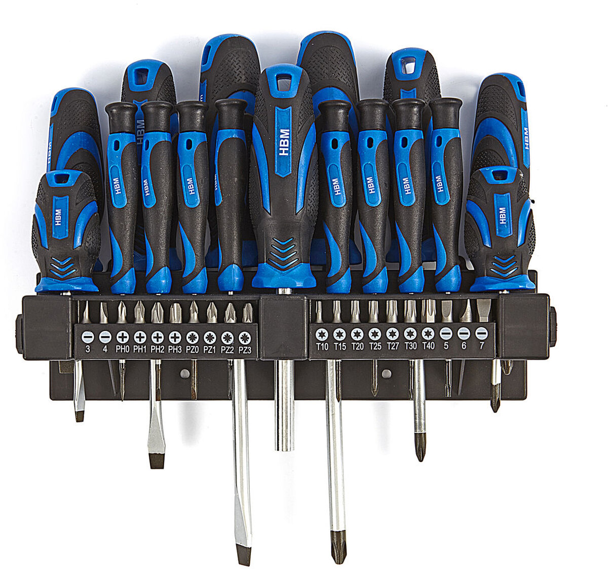 HBM 37-piece professional screwdriver and bit set HBM 37-piece professional screwdriver and bit set