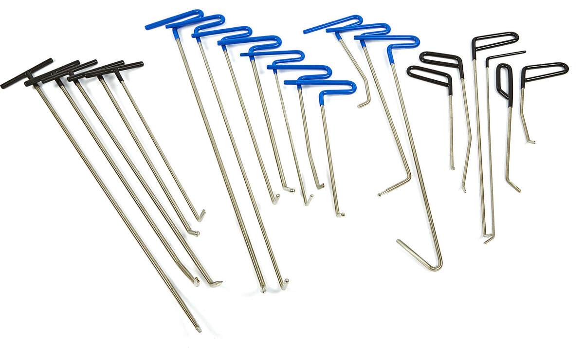 HBM 21-piece professional dent removal set / dent removal without spraying