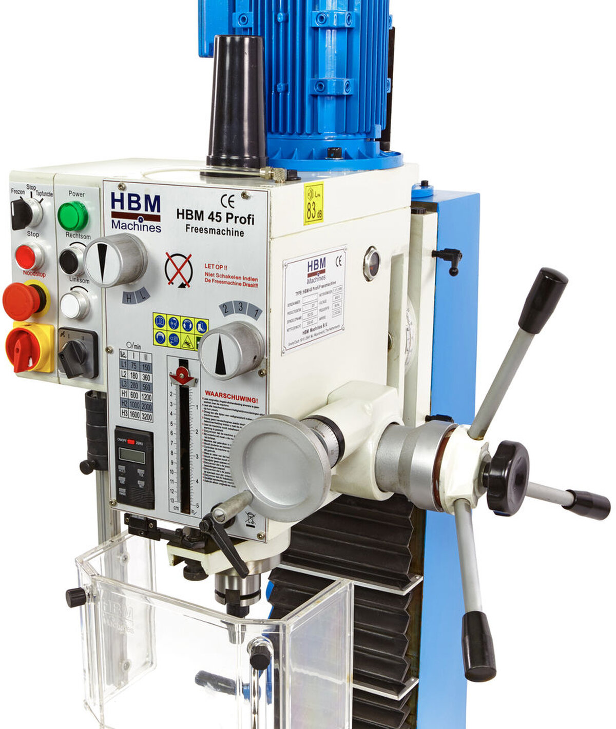 HBM 45 Profi Fresemaskin