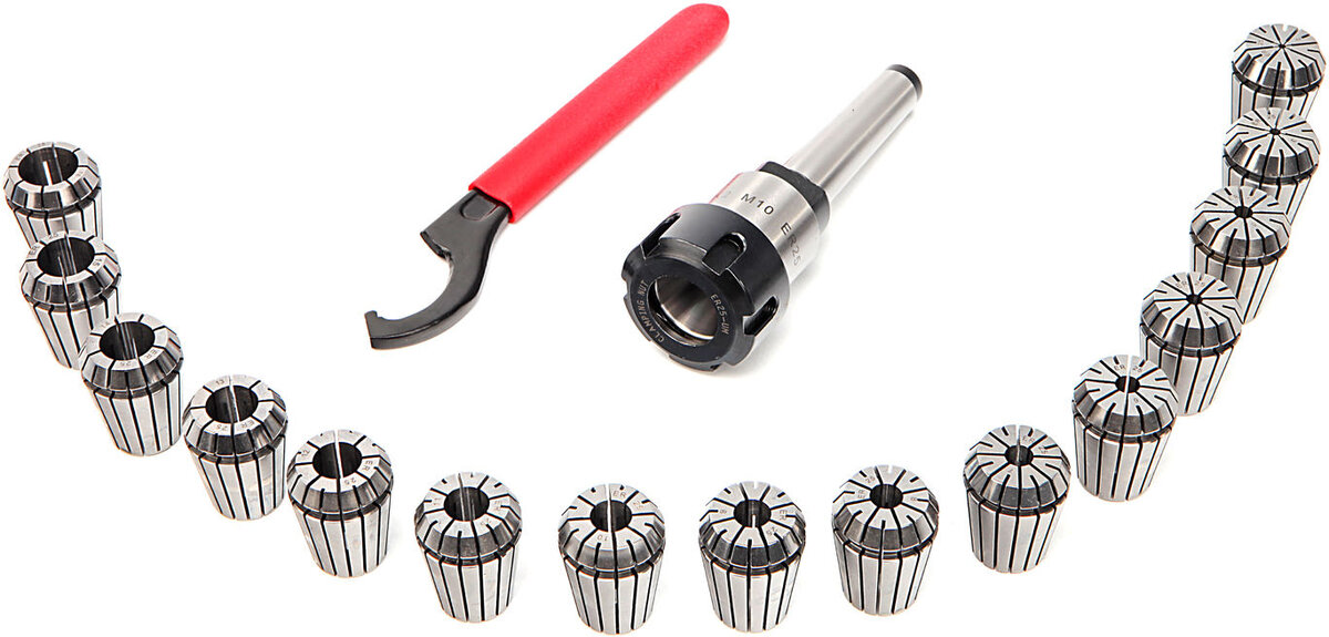 HBM 15 stk. MC 2 eller 3 ER25 spændepatronholderholder