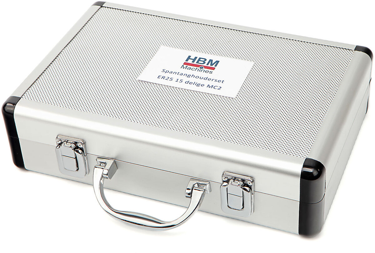 HBM 15 stk. MC 2 eller 3 ER25 spændepatronholderholder