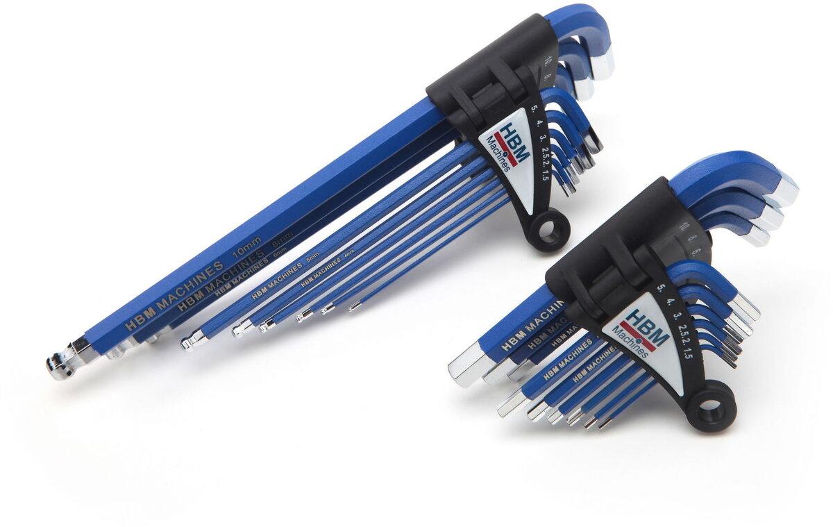 HBM 9-teiliger, metrischer, langer Langschlüssel-Satz