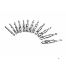 HBM 12 Piece Cylindrical Drill Bit Set