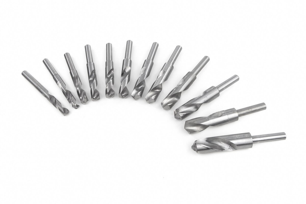 HBM 12 Piece Cylindrical Drill Bit Set