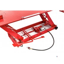 HBM 300 Motor Heisbord Hydraulisk og Pneumatisk Med Luxury Front Wheel Clamp